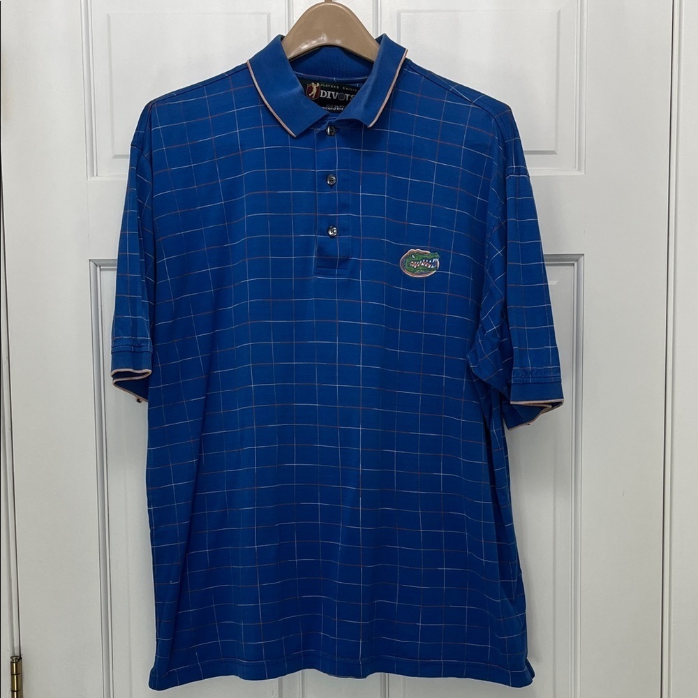 Vintage Player's Edition Divots Florida Gators Golf Polo - Size Large